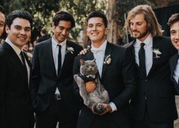 Groom Makes His Cat His Best Man