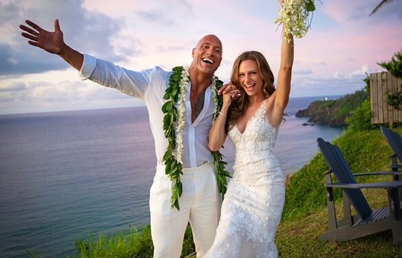 Dwayne ‘The Rock’ Johnson Reveals Photos From The Top-Secret Wedding